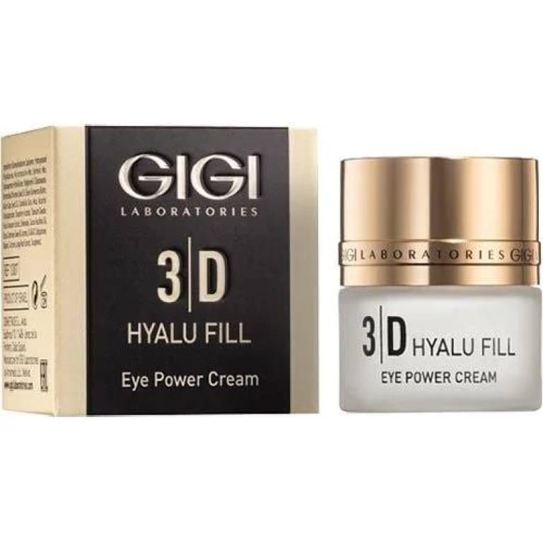 GIGI 3D HYALU FILL Eye Power Cream, антивозрастной крем для кожи вокруг глаз, 20 мл