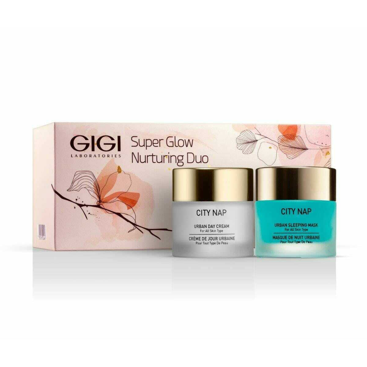 GIGI Super Glow Nurturing Duo, näokreemide komplekt, 50 ml + 50 ml