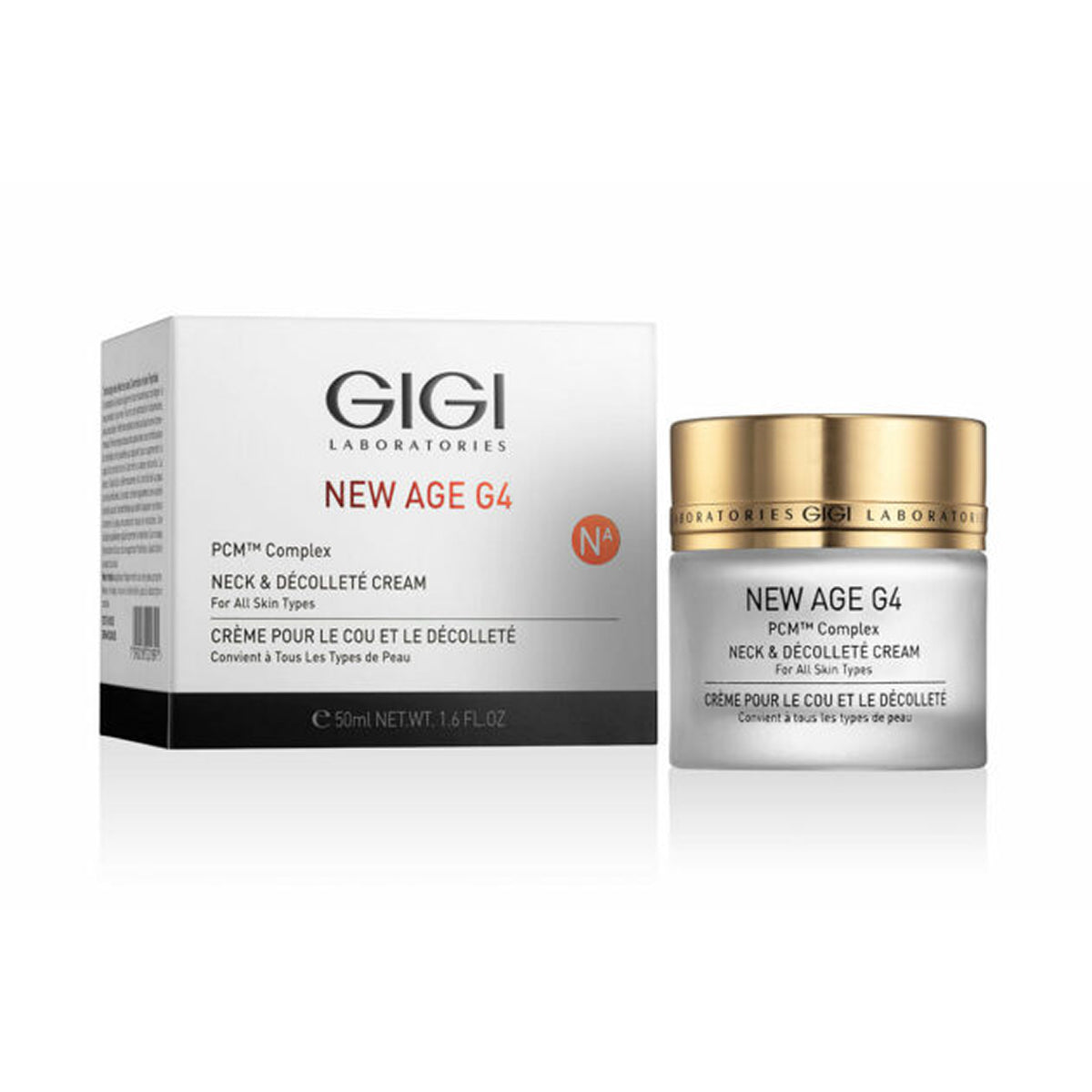 GIGI NEW AGE G4 NECK & DECOLLETE CREAM, крем для шеи и декольте, 50 мл