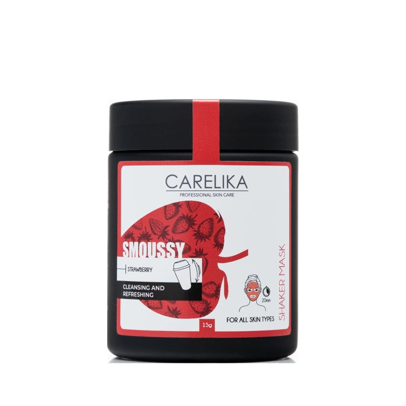 Vahutav šeiker-mask maasikaga CARELIKA, 15 g