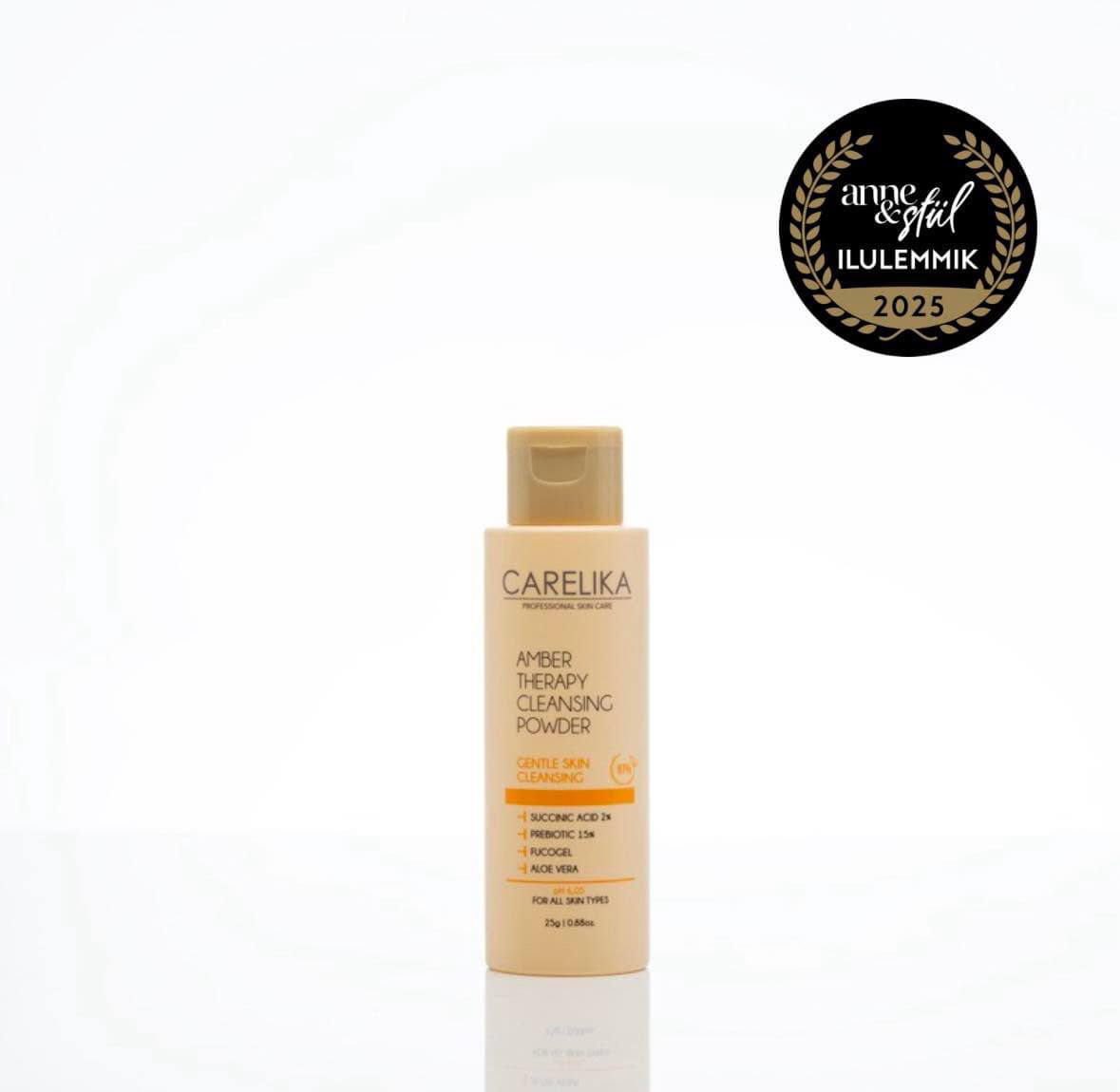 Очищающий порошок для лица Amber Therapy Carelika, 25 г