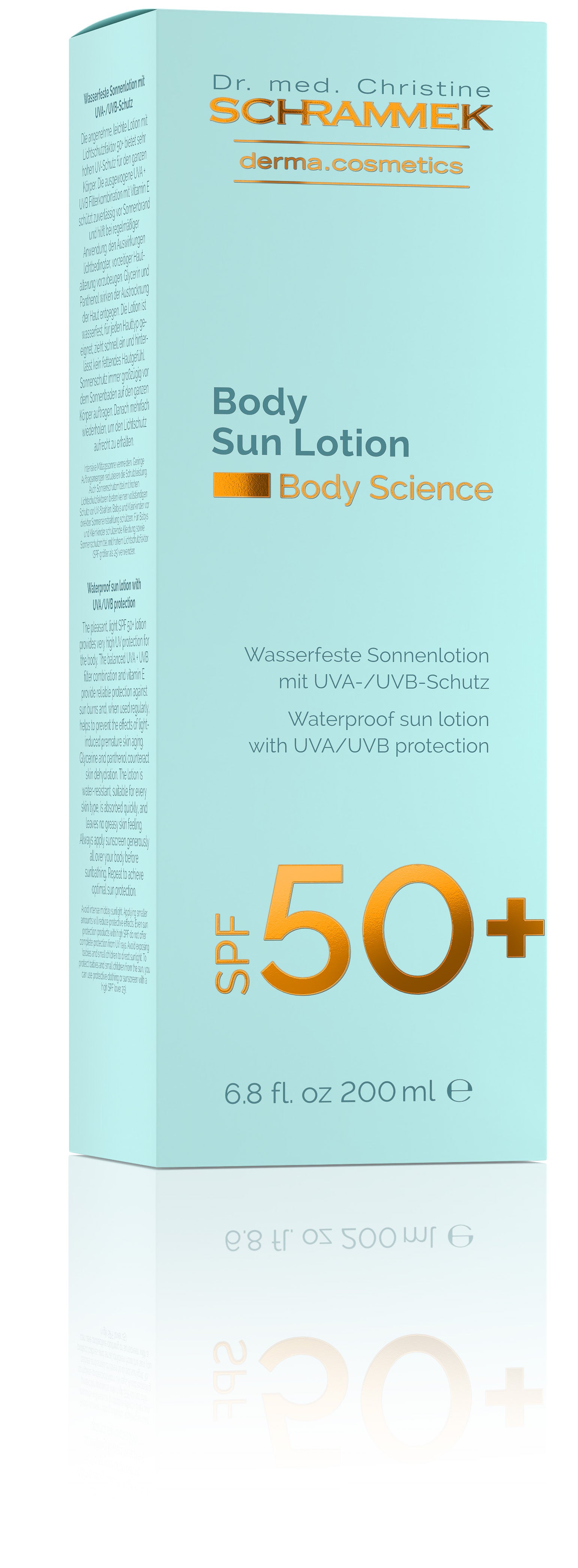 Dr.Schrammek  солнцезащитный лосьон для тела SPF 50+